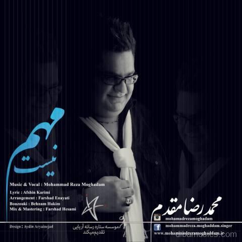 آهنگ محمدرضا مقدم به نام مهم نیست
